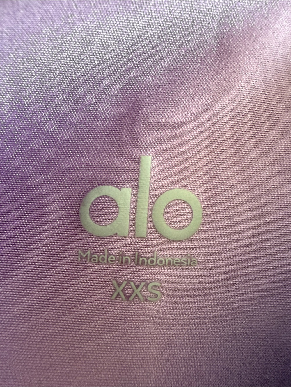 ALO Yoga Mauve High-Rise Leggings - Picture 2 of 3